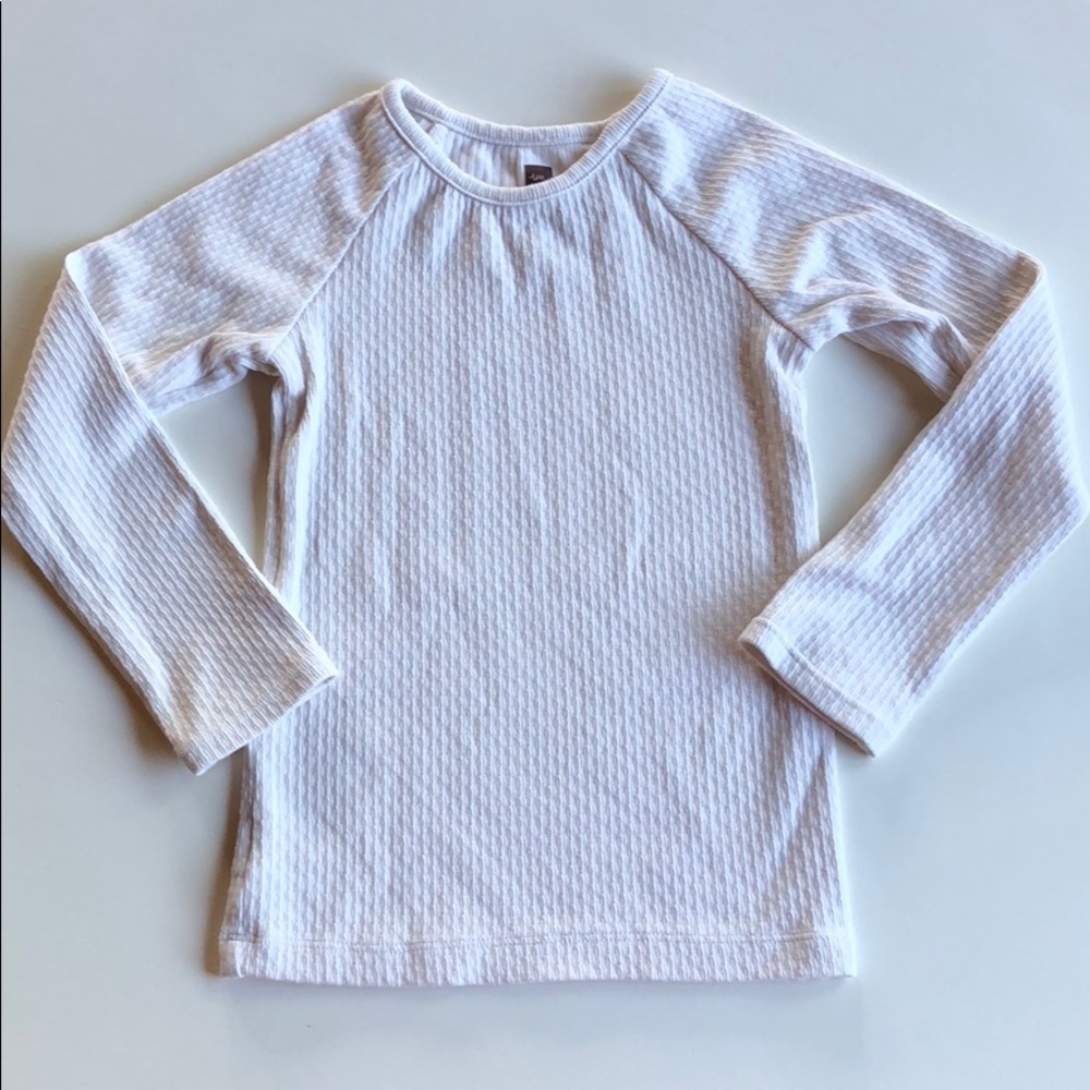 Tea Collection | Cream Thermal Long Sleeve | 4